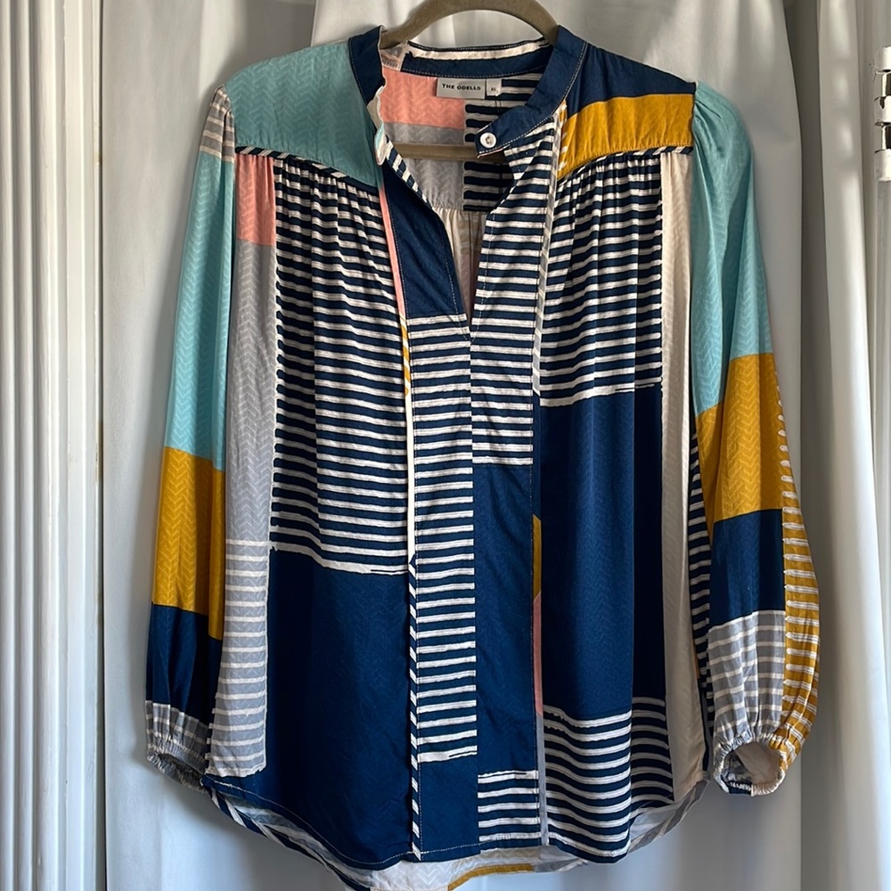 Odell’s colorblock top
